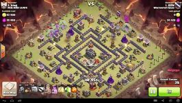 Clash of Clans  TH9  GoHo  War 80 vs Req and Leave 