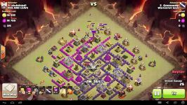 Clash of Clans  TH9  Full Hog  War 80 vs Req and Lea