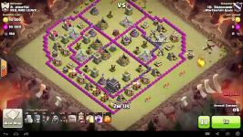 Clash of Clans  TH8  GoHo  War 80 vs Req and Leave 