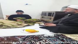 مقام معظم رهبری استاد المادحین حاج حسین محلوجی