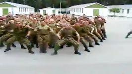حرکات موزون سربازان نیوزیلند