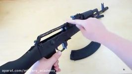 باز بست کامل سلاح AK 47