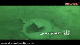 کشف تونل تروریست ها در حرستا در حومه دمشق