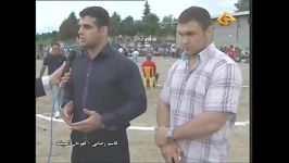 احمد ذبیحی مسئول برگزاری مسابقات لوچو در روستای اخته چی