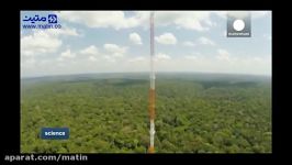 احداث دکلی ۳۲۵ متری در جنگل آمازون جهت مشاهده تغییرات
