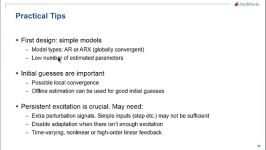 Online Parameter Estimation and Adaptive Control