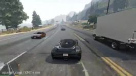 رانندگی در GTA V سرعت 240 کیلومتر