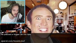 pewdiepie nicolas cage dating simulator 2015