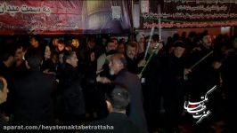 هیئت مکتب عترت طه سید امیر حسین ضرابی شب هشتم،محرم 92