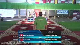 C.Monforte v R.Degn – Recurve Womens Bronze Final Marra