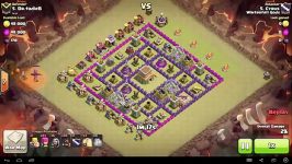 Clash of Clans  TH8  Full Hog  War 92 vs فزعه  Cyru