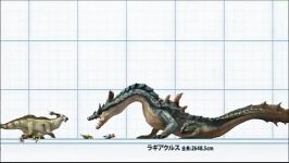 monster hunter size parison