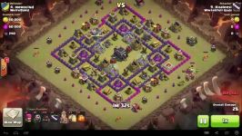 Clash of Clans  TH8 vs TH9  Full Hog  War 94 vs Whit