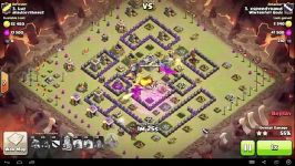 Clash of Clans  TH8 vs TH9  Mass Dragon  War 93 vs a