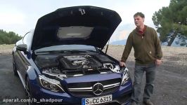 مرسدس AMG C63 S Coupe  تست رانندگی