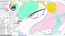 MLP Speedpaint Celestia