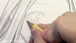 How to Draw Manga Eyes Line by Line in Real Time