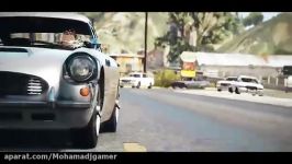 ویدئوی جیمز باند به سبک GTA V Rockstar editor