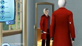 Dante Devil May Cry 4 in The Sims 3 World Adventures