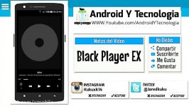 موزیک پلیر اندروید BlackPlayer رسانه تصویری وی گذر