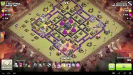 Clash of Clans  TH9  GoLaLoon  War 55 vs MOLON LABE