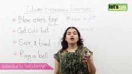 آموزش اصطلاحات رایج زبان انگلیسی بیان احساسات
