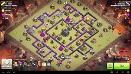 Clash of Clans  TH9  Full Hog  War 63 vs Russia Team