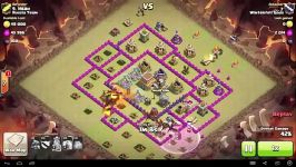 Clash of Clans TH8 Mass Dragon  War 63 vs Russia Team