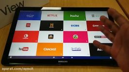 جعبه گشایی تبلت 18.4 اینچی Samsung Galaxy View