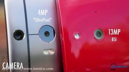 فیلم مقایسه HTC One E8 HTC One M8 بامیرو