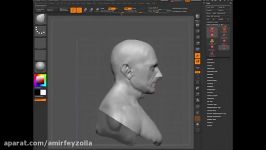 #2 Head Sculpting with Dynamesh in Zbrush