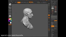 #3 Head Sculpting with Dynamesh in Zbrush