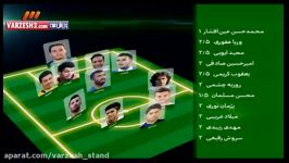 برنامه نود، تیم منتخب هفته 12 لیگ برتر ایران