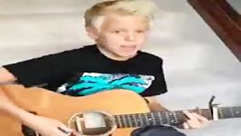 پسر خوش صدا carson lueders