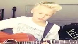 خواننده نوجوان خوشگل carson lueders