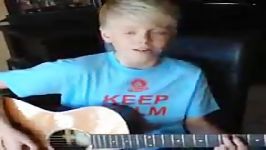 پسر خوش صدا carson lueders