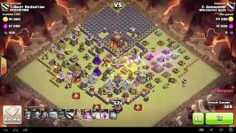 Clash of Clans  TH10  Mass Golem  War 73 vs Redsaiya