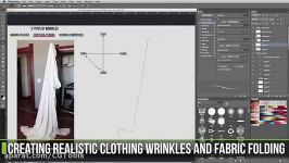 Creating Realistic Wrinkles and Folding Fabric