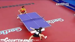 مسابقه پینگ پنگ زن شماره 1 2 پینگ پنگ جهان
