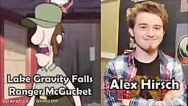 Characters and Voice Actors  Gravity Falls Season 1