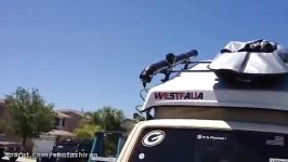 استفاده آبگرمکن خورشیدی روی سقف اتومبیل