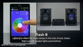 Sony Audio System  Fiestable App for Party Control