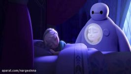 Baymax sings to Elsa
