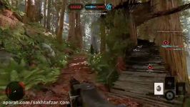 گیم پلی آنلاین 40 نفره STAR WARS Battlefront