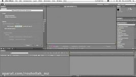 آموزش Aftereffect   ترفند جالب