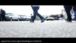 Old Classic cars on the Tabriz streets