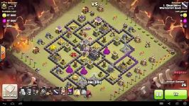 Clash of Clans  TH9  Full Hog  War 101 vs نژاد برتر