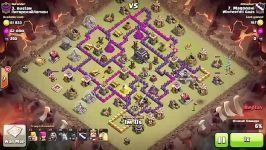 Clash of Clans  TH9  Full Hog  War 103 vs Russian C