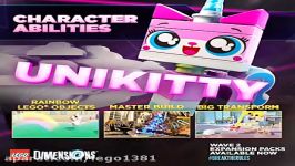 انیمیشن معرفی قابلیت unikitty در بازی lego dimensions