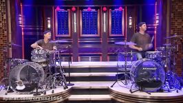 Will Ferrell and Chad Smith Drum Off